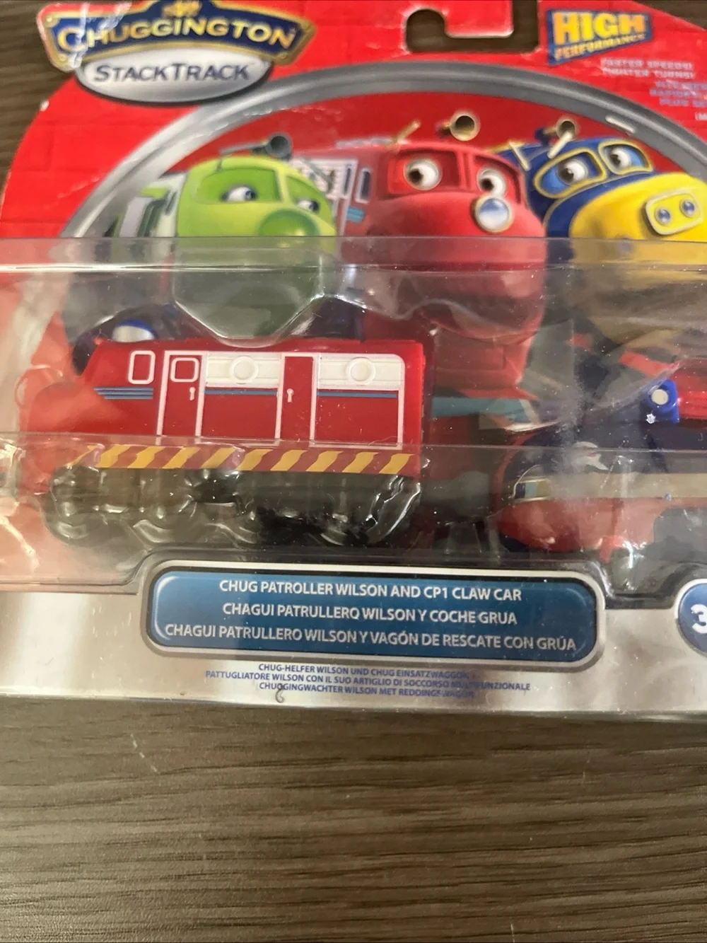 Chuggington StackTrack Red & Blue Train Vehicles Set by Chuggington